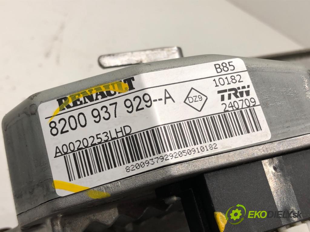 RENAULT CLIO III (BR0/1, CR0/1) 2005 - 2014    1.2 16V (BR0P, CR0P) 74 kW [101 KM] benzyna 2007 - 2014  pumpa servočerpadlo 8200937929A (Servočerpadlá, pumpy řízení)