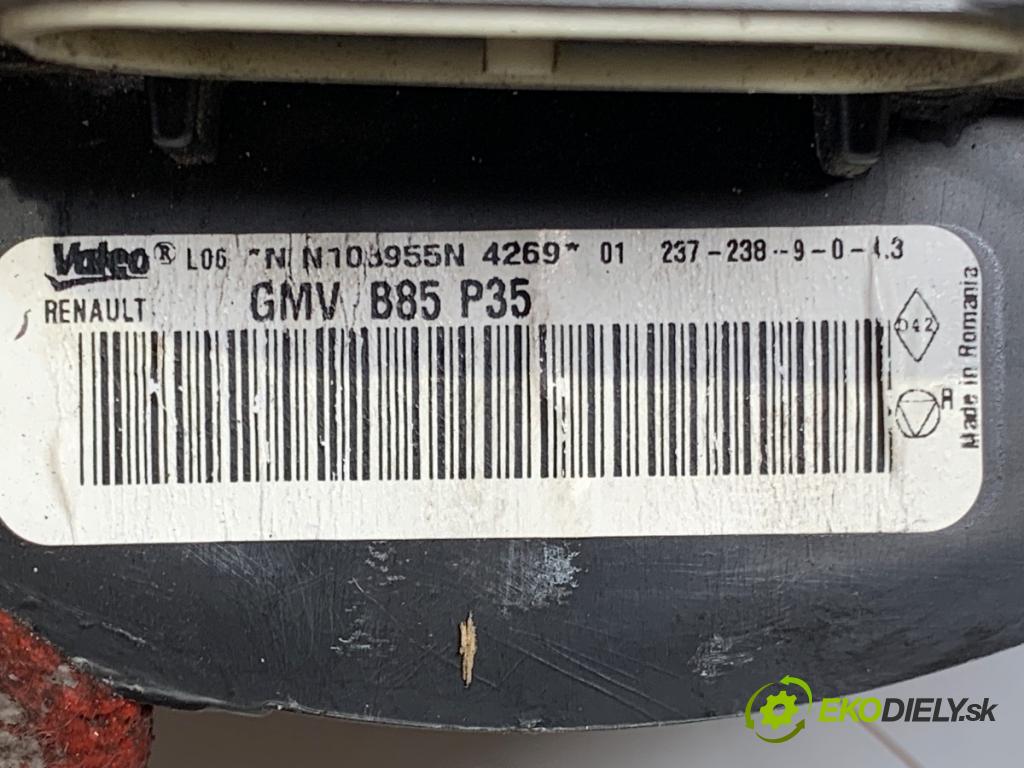RENAULT CLIO III liftback 2009 74 kW 1.2 16V (BR0P, CR0P) 1149 ventilátor kúrenia NN103955N