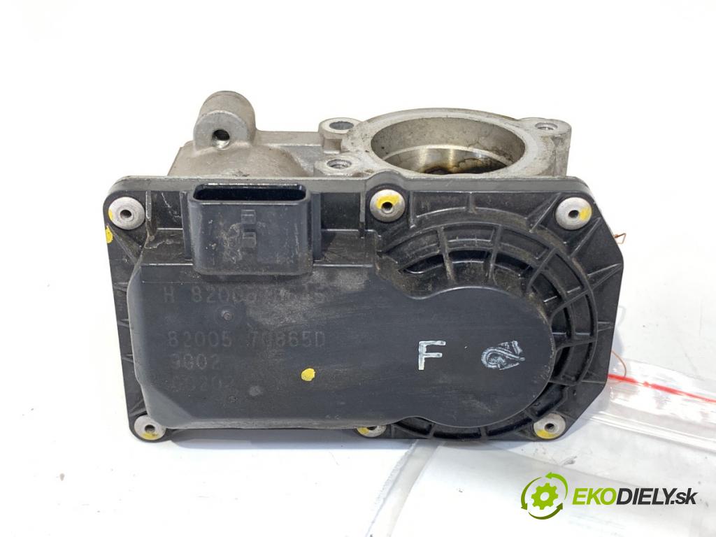 RENAULT CLIO III (BR0/1, CR0/1) 2005 - 2014    1.2 16V (BR0P, CR0P) 74 kW [101 KM] benzyna 2007 - 2014  Škrtiaca klapka 8200570865D (Škrtiaca klapka)