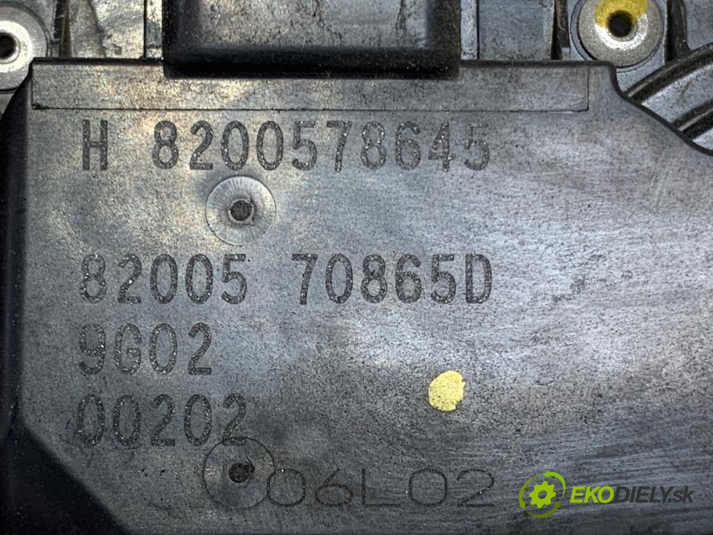 RENAULT CLIO III (BR0/1, CR0/1) 2005 - 2014    1.2 16V (BR0P, CR0P) 74 kW [101 KM] benzyna 2007 - 2014  Škrtiaca klapka 8200570865D (Škrtiaca klapka)