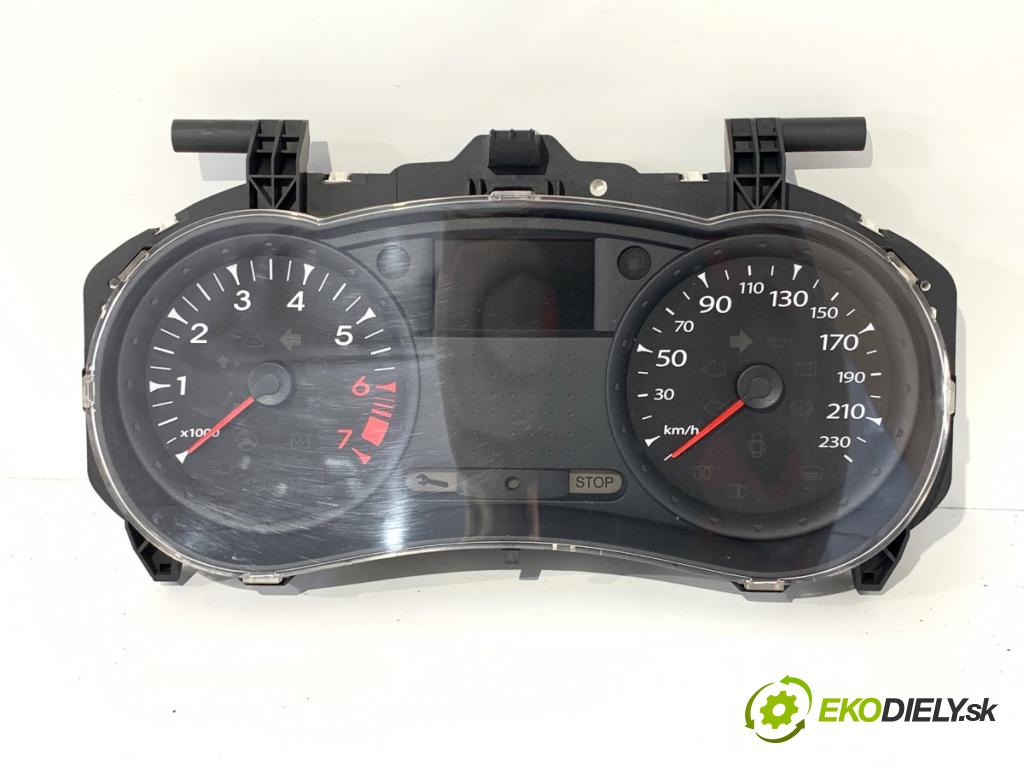 RENAULT CLIO III liftback 2009 74 kW 1.2 16V (BR0P, CR0P) 1149 prístrojovka 8200820993C (Přístrojové desky, displeje)