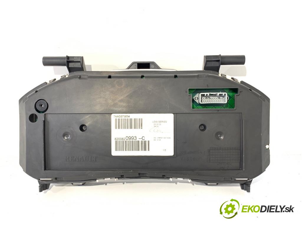 RENAULT CLIO III liftback 2009 74 kW 1.2 16V (BR0P, CR0P) 1149 prístrojovka 8200820993C (Přístrojové desky, displeje)