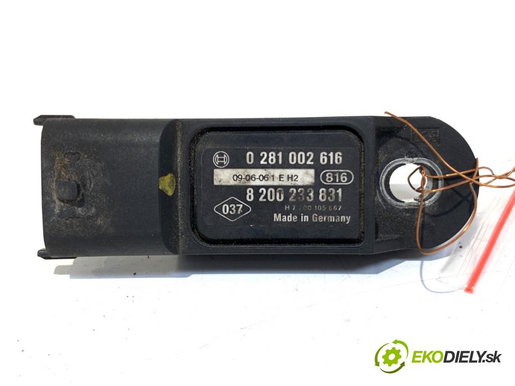 RENAULT CLIO III liftback 2009 74 kW 1.2 16V (BR0P, CR0P) 1149 MAP senzor 0281002616 (Ostatné)