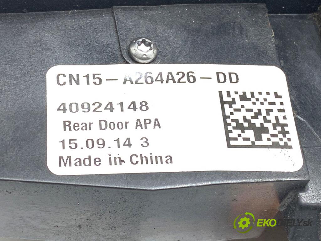 FORD ECOSPORT 2011 - 2022    1.0 EcoBoost 92 kW [125 KM] benzyna 2013 - 2022  zámok dveře pravý zadní část CN15-A264A26-DD