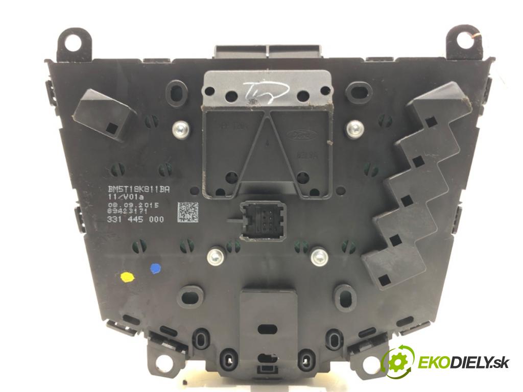 FORD ECOSPORT SUV 2015 92 kW 1.0 EcoBoost 998 Panel ovládania radia BM5T18K811BA (Prepínacie páčky pod volantom)