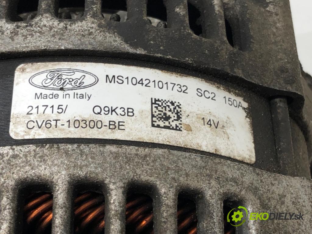 FORD ECOSPORT 2011 - 2022    1.0 EcoBoost 92 kW [125 KM] benzyna 2013 - 2022  Alternátor CV6T-10300-BE (Alternátor)