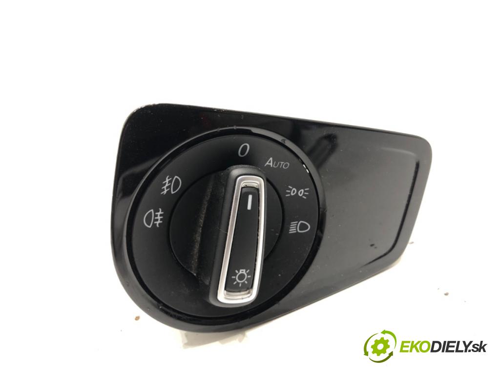 VW GOLF VII (5G1, BQ1, BE1, BE2) 2012 - 2022    1.4 TSI 90 kW [122 KM] benzyna 2012 - 2022  spínač světel D. 5G1858060