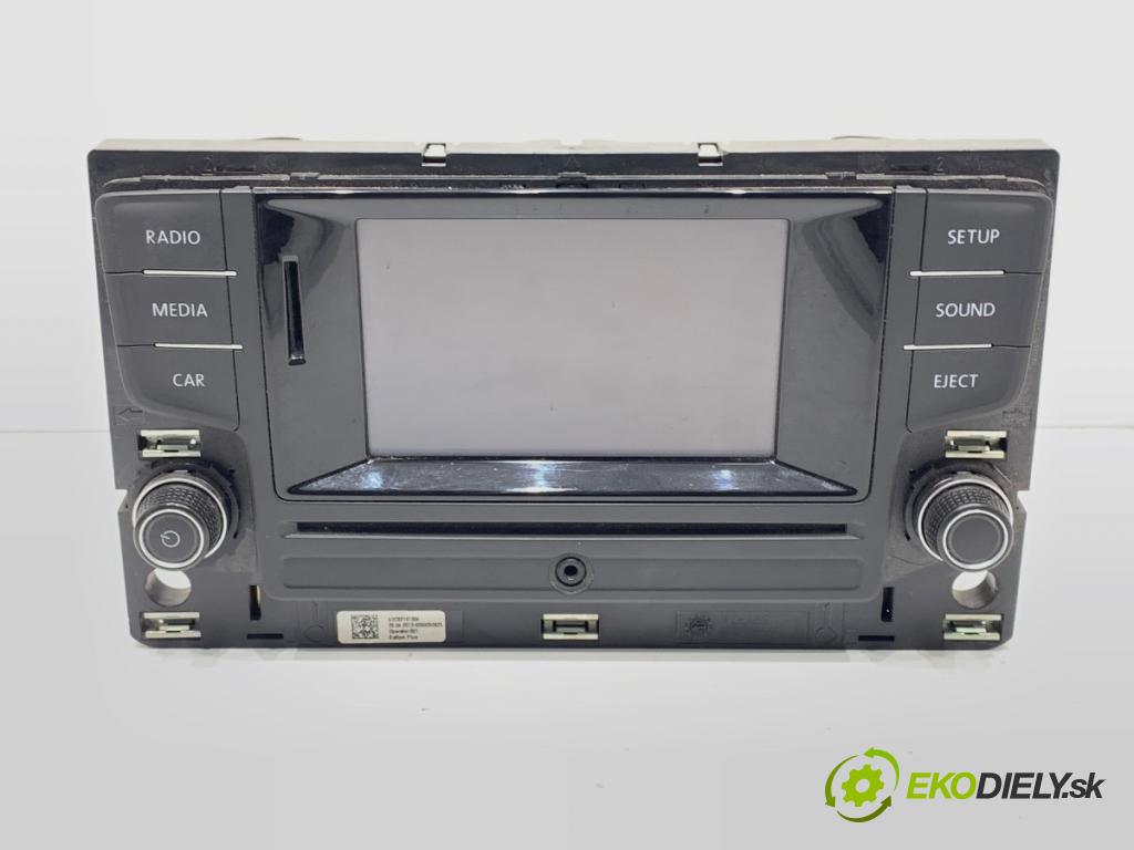 VW GOLF VII (5G1, BQ1, BE1, BE2) 2012 - 2022    1.4 TSI 90 kW [122 KM] benzyna 2012 - 2022  RADIO Dislpej 5G0035867