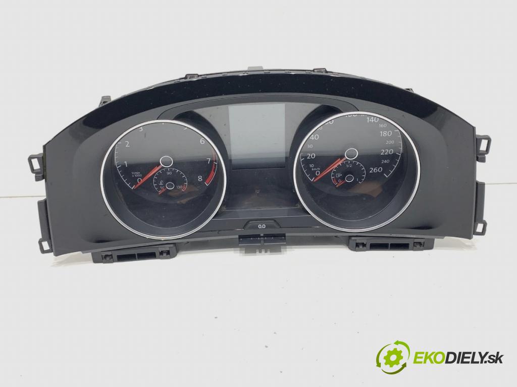 VW GOLF VII (5G1, BQ1, BE1, BE2) 2012 - 2022    1.4 TSI 90 kW [122 KM] benzyna 2012 - 2022  Prístrojovka 5G0920860 (Prístrojová doska, displej)
