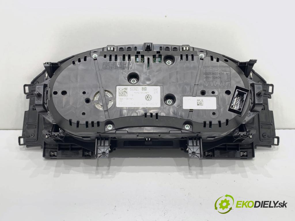 VW GOLF VII (5G1, BQ1, BE1, BE2) 2012 - 2022    1.4 TSI 90 kW [122 KM] benzyna 2012 - 2022  Prístrojovka 5G0920860 (Prístrojová doska, displej)