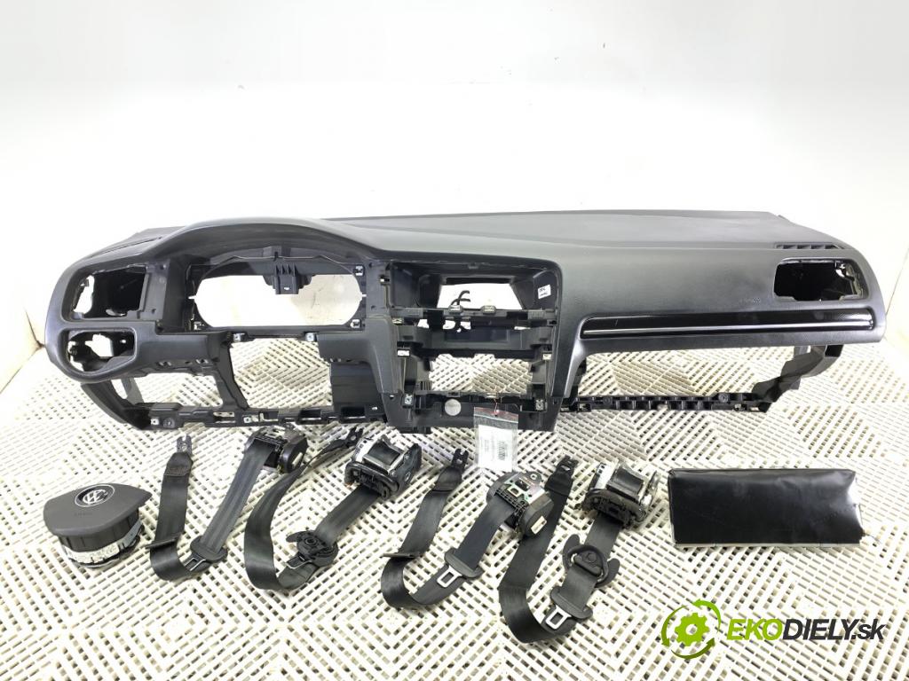 VW GOLF VII liftback 2013 90 kW 1.4 TSI 1395 Palubná doska silentbloku pasy 2G8880201AC 5G1880841G