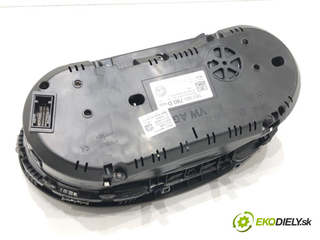 SKODA OCTAVIA III Combi (5E5, 5E6) 2012 - 2022    1.4 TSI 110 kW [150 KM] benzyna 2014 - 2020  Prístrojovka 5E0920780D (Prístrojová doska, displej)