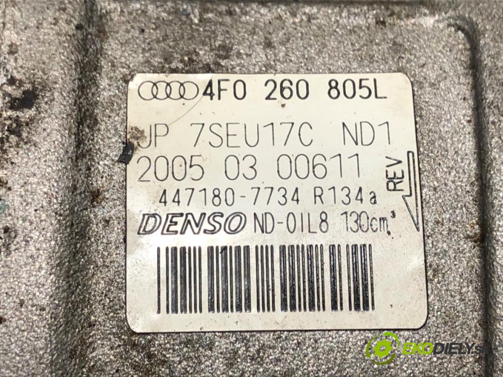 AUDI A6 C6 (4F2) 2004 - 2011    4.2 quattro 246 kW [335 KM] benzyna 2004 - 2006  Kompresor klimatizácie 4F0260805L (Kompresor klimatizácie)