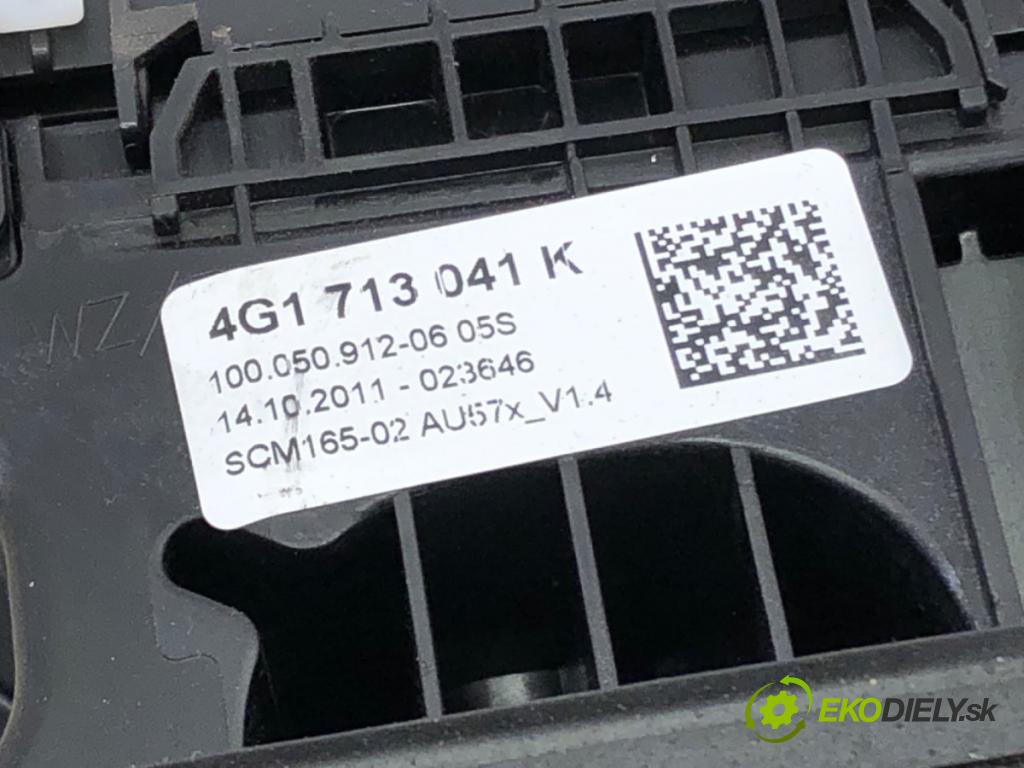 AUDI A6 C7 (4G2, 4GC) 2010 - 2018    3.0 TDI quattro 180 kW [245 KM] olej napędowy 2011 - 2018  kulisa 4G1713041K (Rýchlostné páky / kulisy)