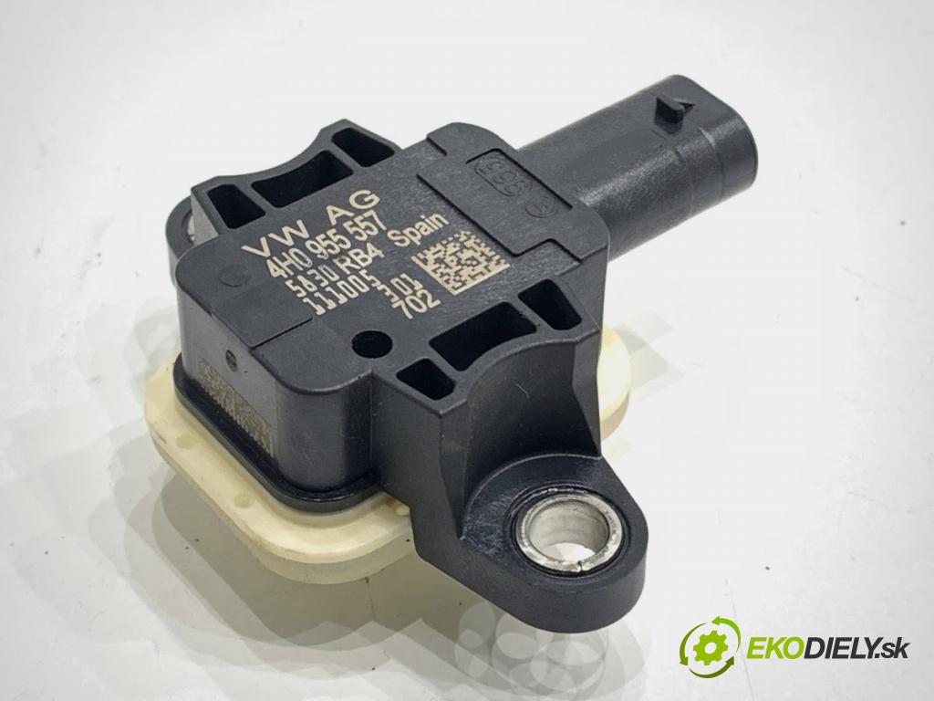 AUDI A6 C7 (4G2, 4GC) 2010 - 2018    3.0 TDI quattro 180 kW [245 KM] olej napędowy 2011 - 2018  Snímač nárazu 4H0955557 (Snímač nárazu)