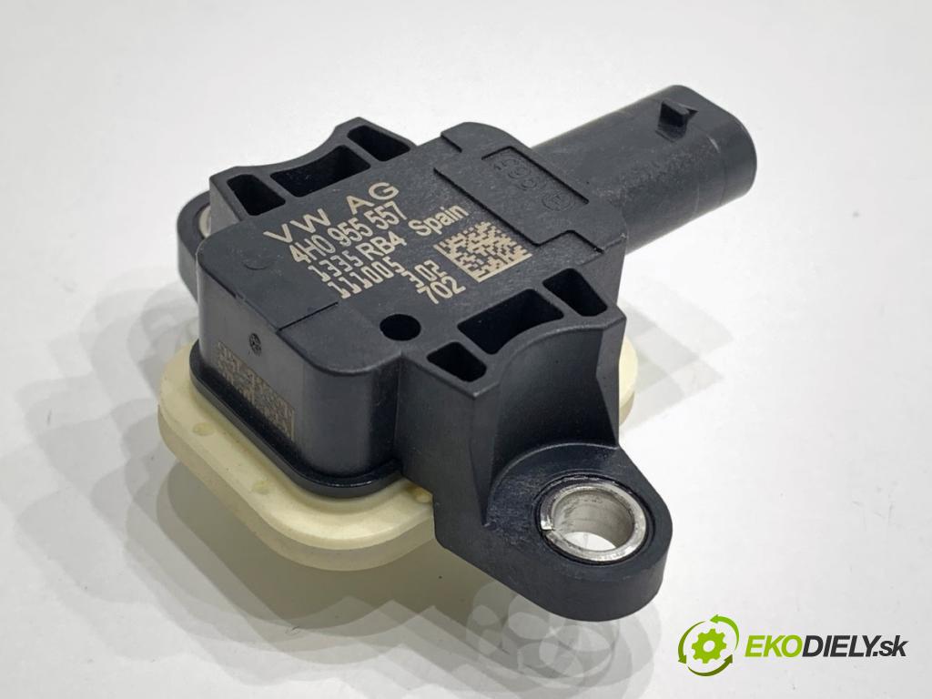 AUDI A6 C7 (4G2, 4GC) 2010 - 2018    3.0 TDI quattro 180 kW [245 KM] olej napędowy 2011 - 2018  Snímač nárazu 4H0955557 (Snímač nárazu)