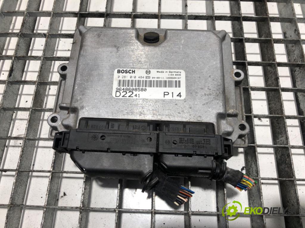 CITROEN JUMPER Autobus (244, Z_) 2002 - 2022    2.2 HDi 74 kW [101 KM] olej napędowy 2002 - 2022  riadiaca jednotka Motor 9648608580 (Riadiaca jednotka)