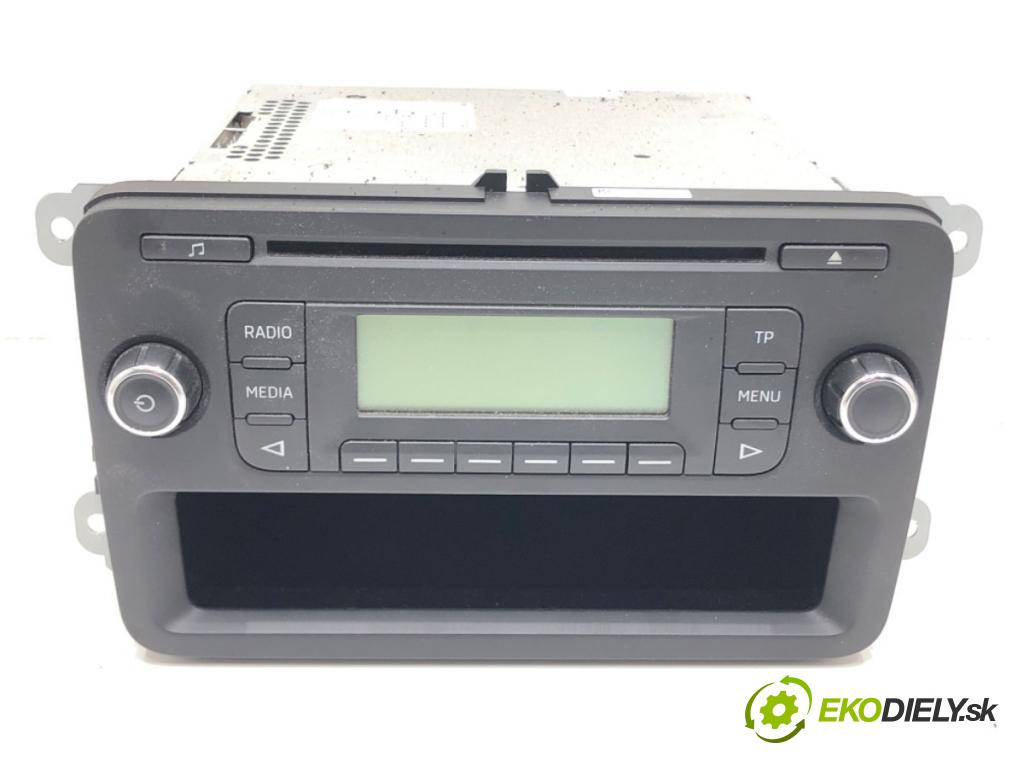 SKODA RAPID (NA2) 2011 - 2022    1.6 TDI 77 kW [105 KM] olej napędowy 2011 - 2013  RADIO 5J0035152C (Audio zariadenie)