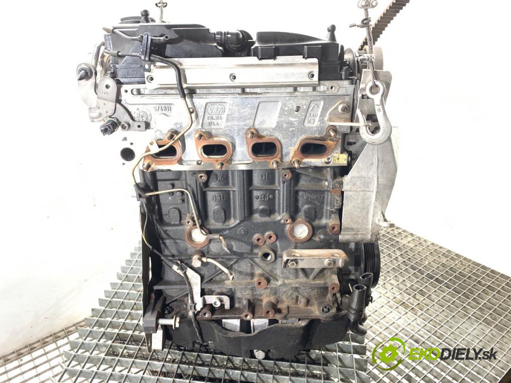 SKODA RAPID (NA2) 2011 - 2022    1.6 TDI 77 kW [105 KM] olej napędowy 2011 - 2013  motor CAYC (Motor)