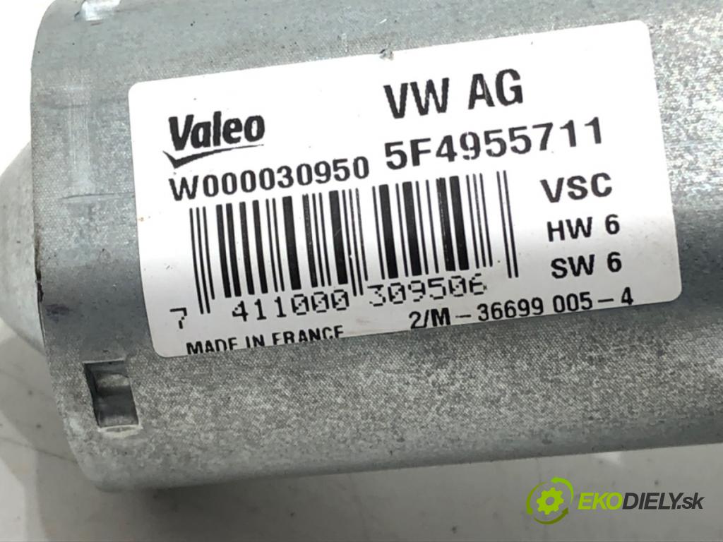 SKODA RAPID (NA2) 2011 - 2022    1.6 TDI 77 kW [105 KM] olej napędowy 2011 - 2013  motor stěračů zadní část 5F4955711