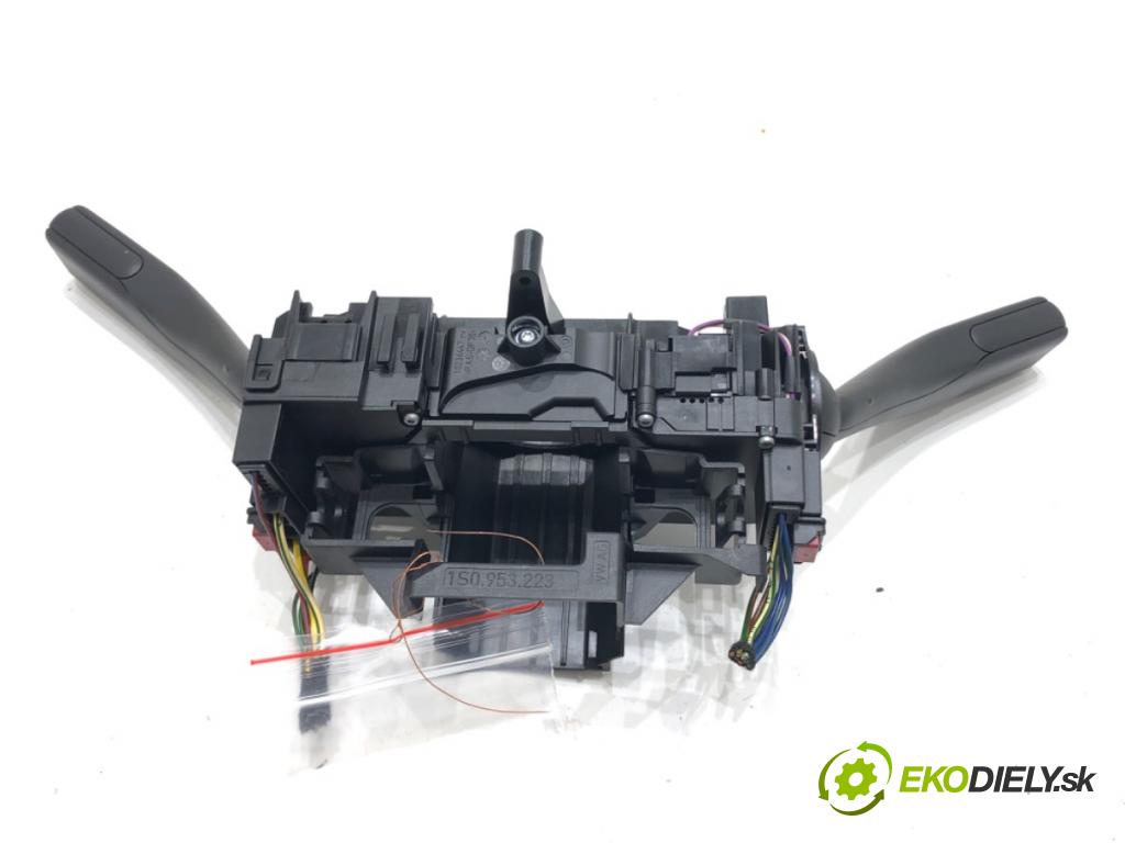 SKODA RAPID (NA2) 2011 - 2022    1.6 TDI 77 kW [105 KM] olej napędowy 2011 - 2013  Prepínač kombinovaný 6RA953501H (Prepínacie páčky pod volantom)