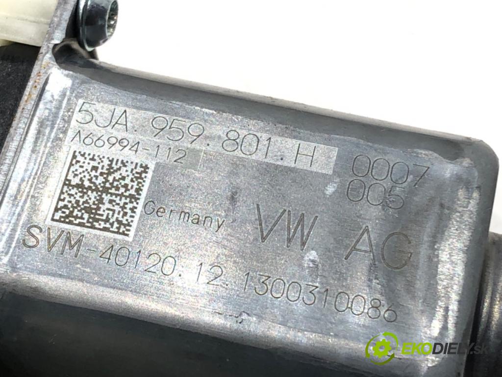 SKODA RAPID (NA2) 2011 - 2022    1.6 TDI 77 kW [105 KM] olej napędowy 2011 - 2013  mechanismus okna levý přední část 5JA959801H
