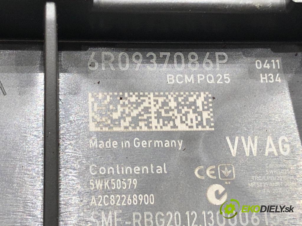 SKODA RAPID (NA2) 2011 - 2022    1.6 TDI 77 kW [105 KM] olej napędowy 2011 - 2013  Modul komfortu 6R0937086P (Modul komfortu)