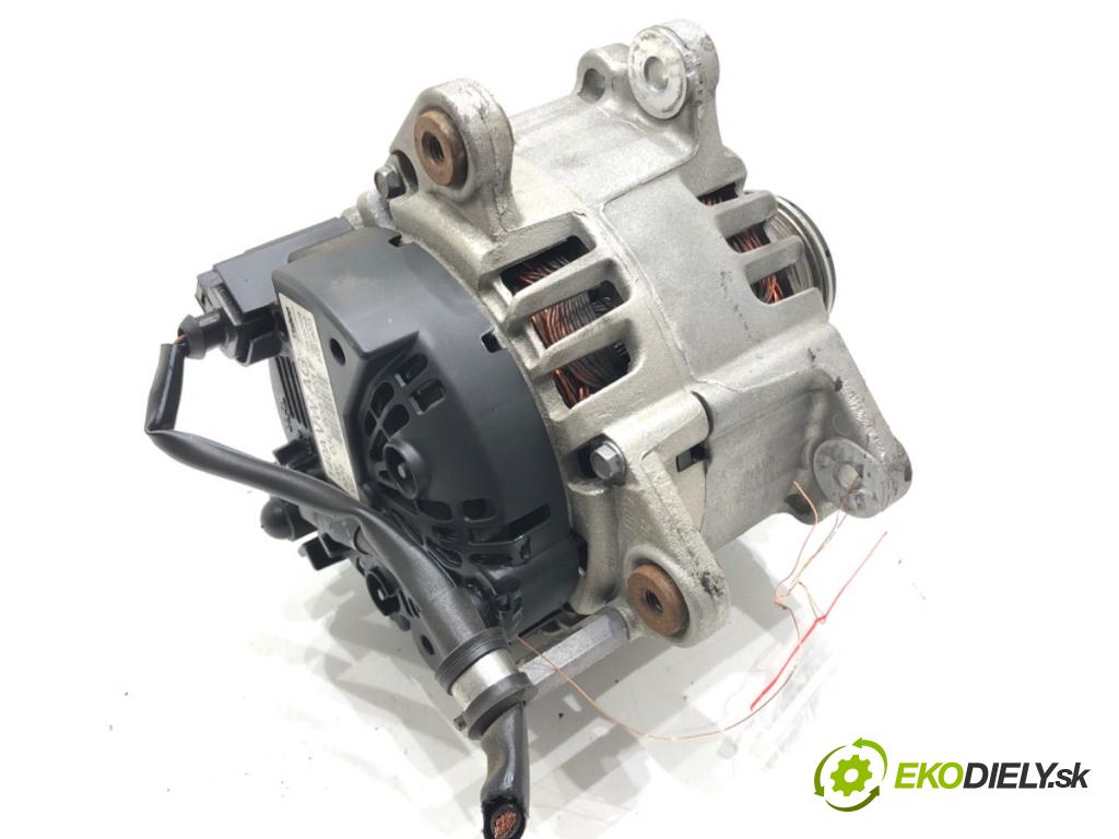 SKODA RAPID (NA2) 2011 - 2022    1.6 TDI 77 kW [105 KM] olej napędowy 2011 - 2013  Alternátor 03L903023F (Alternátor)