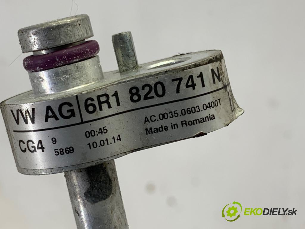 SKODA RAPID (NA2) 2011 - 2022    1.6 TDI 77 kW [105 KM] olej napędowy 2011 - 2013  rúrka klimatizácie 6R1820741N (Rúrka klimatizácie)