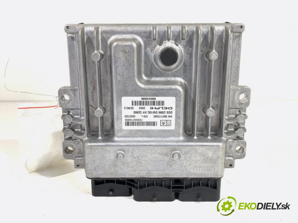 PEUGEOT 508 SW I Kombi 2013 120 kW 2.0 HDi RXH Hybrid4 1997 riadiaca jednotka Motor 9805240080 (Riadiaca jednotka)