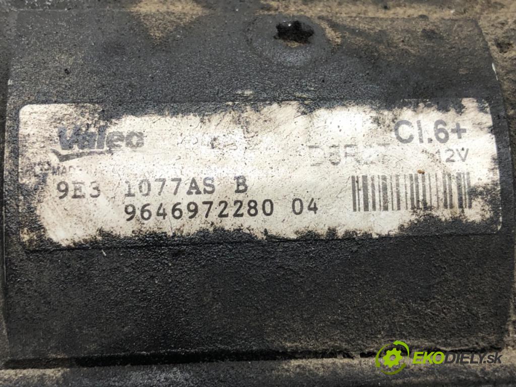 PEUGEOT 508 SW I (8E_) 2010 - 2018    2.0 HDi RXH Hybrid4 120 kW [163 KM] Hybryda silnik Diesla / elektryczny 2010 - 2018  Štartér 9646972280 (Štartér)