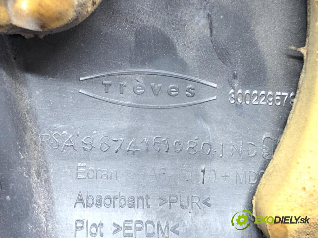 PEUGEOT 508 SW I (8E_) 2010 - 2018    2.0 HDi RXH Hybrid4 120 kW [163 KM] Hybryda silnik Diesla / elektryczny 2010 - 2018  Kryt Motor 9674161080 (Kryt motora)