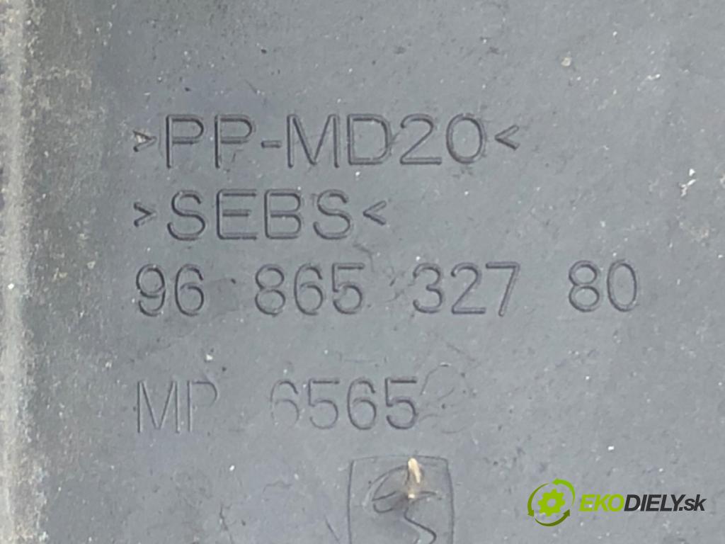PEUGEOT 508 SW I (8E_) 2010 - 2018    2.0 HDi RXH Hybrid4 120 kW [163 KM] Hybryda silnik Diesla / elektryczny 2010 - 2018  Torpédo, plast pod čelné okno 9686532780 (Torpédo (plast pod čelným sklom))