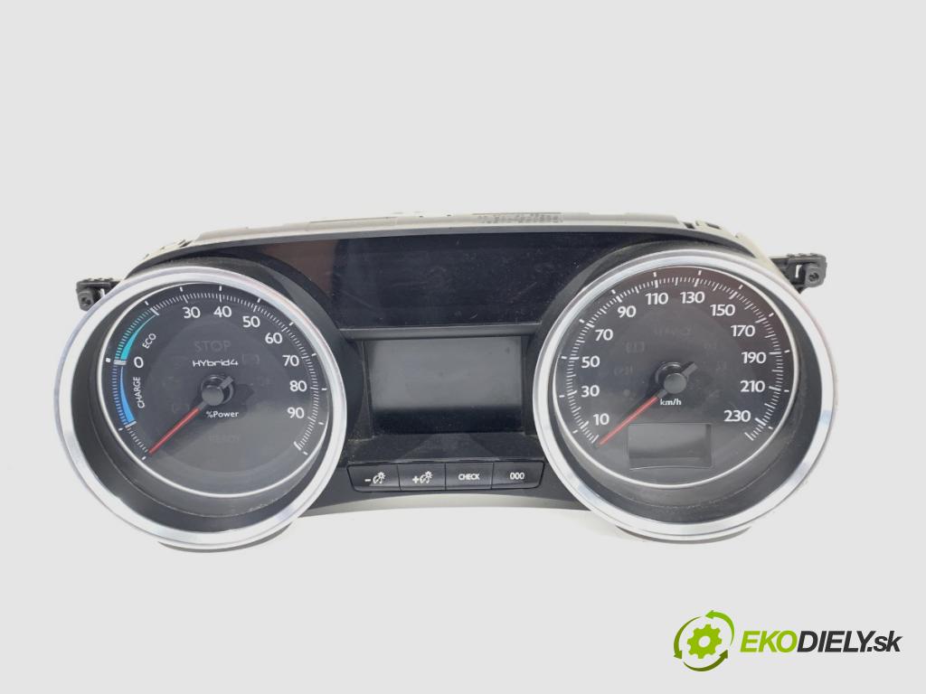 PEUGEOT 508 SW I Kombi 2013 120 kW 2.0 HDi RXH Hybrid4 1997 Prístrojovka 9800419880 (Prístrojová doska, displej)