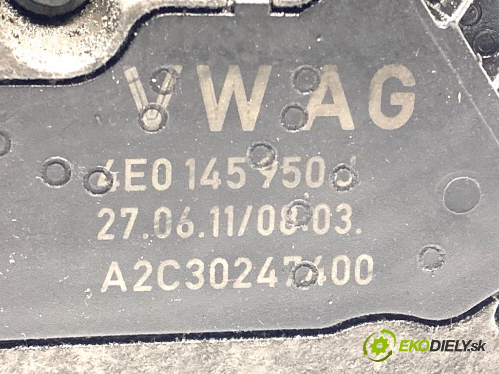 AUDI A4 B8 (8K2) 2007 - 2015    3.0 TDI quattro 176 kW [240 KM] olej napędowy 2007 - 2012  Škrtiaca klapka 4E0145950J (Škrtiaca klapka)