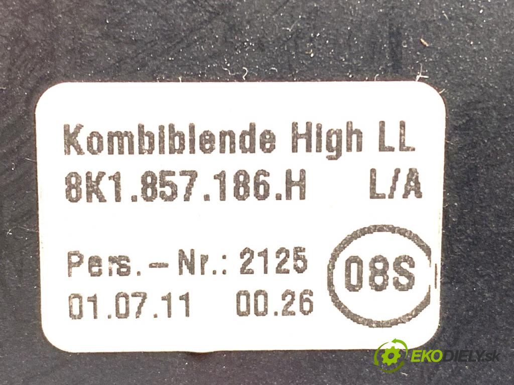 AUDI A4 B8 sedan 2011 176 kW 3.0 TDI quattro 2967 lišty kryt 8K1857186H (Lišta)