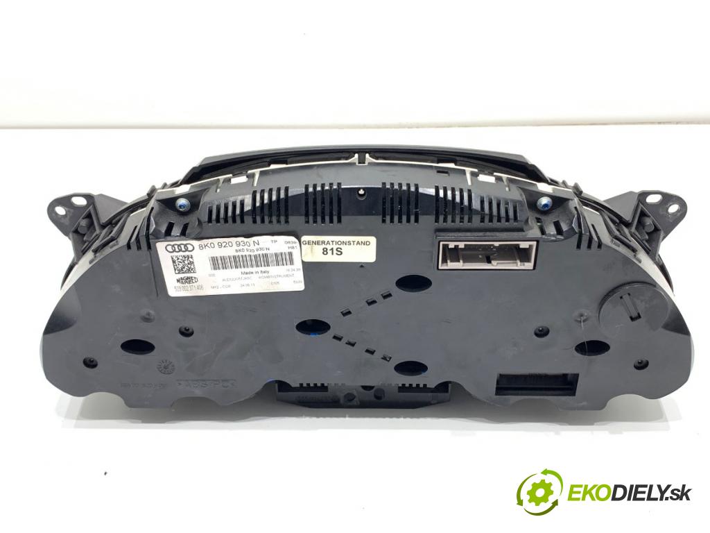 AUDI A4 B8 sedan 2011 176 kW 3.0 TDI quattro 2967 Prístrojovka 8K0920930N (Prístrojová doska, displej)