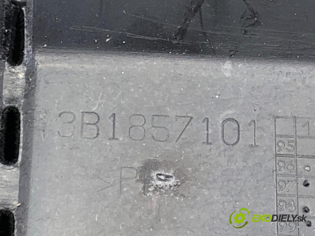 VW PASSAT B5.5 Variant (3B6) 2000 - 2005    1.9 TDI 96 kW [130 KM] olej napędowy 2000 - 2005  Priehradka, kastlík spolujazdca 3B1857101 (Priehradka, kastlík)