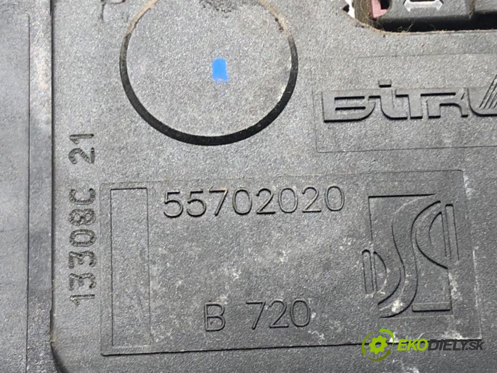 OPEL CORSA D (S07) 2006 - 2014    1.2 (L08, L68) 59 kW [80 KM] benzyna 2006 - 2014  potenciometr plynového pedálu 55702020 (Pedály)