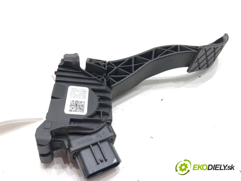 VW GOLF VII (5G1, BQ1, BE1, BE2) 2012 - 2022    1.4 TSI 90 kW [122 KM] benzyna 2012 - 2022  Potenciometer plynu 5Q1723503F (Pedál)