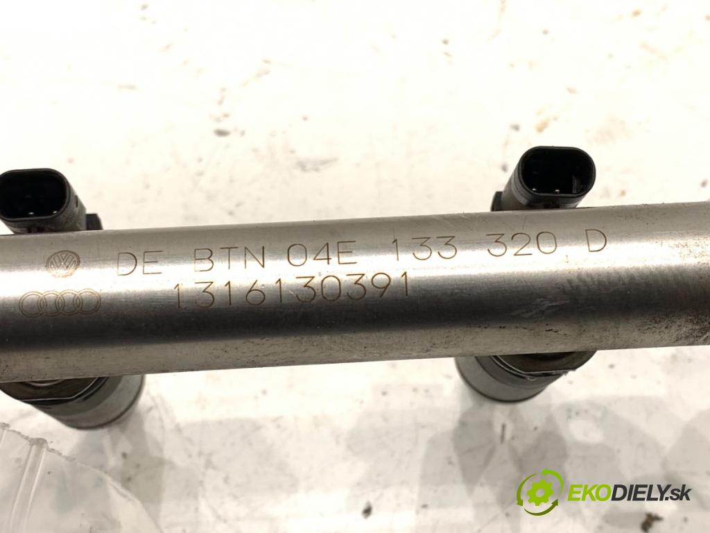 VW GOLF VII (5G1, BQ1, BE1, BE2) 2012 - 2022    1.4 TSI 90 kW [122 KM] benzyna 2012 - 2022  Lišta vstrekovacia 04E133320D (Vstrekovacia lišta)