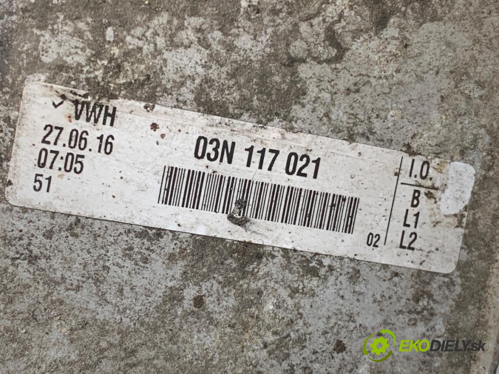 VW GOLF VII Kombi 2016 81 kW 1.6 TDI 1598 Obal filtra oleja 03N117021 (Obal filtra oleja)