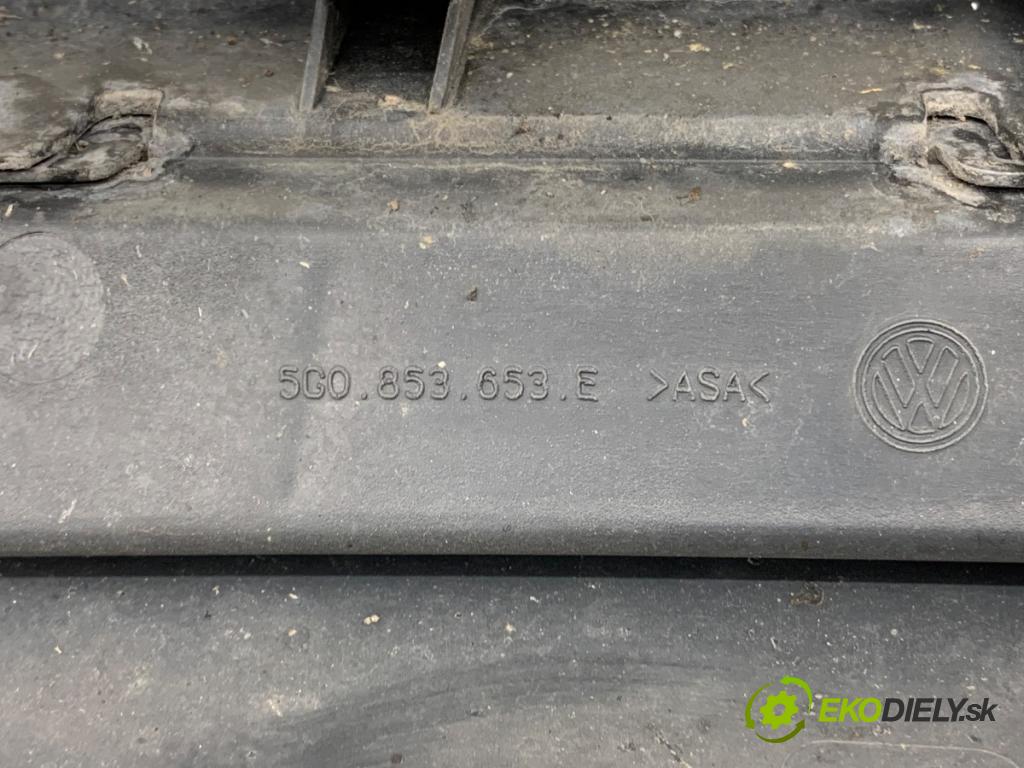 VW GOLF VII Variant (BA5, BV5) 2013 - 2022    1.6 TDI 81 kW [110 KM] olej napędowy 2013 - 2017  mřížka maska 5G0853653E (Mřížky (masky) chladičů)