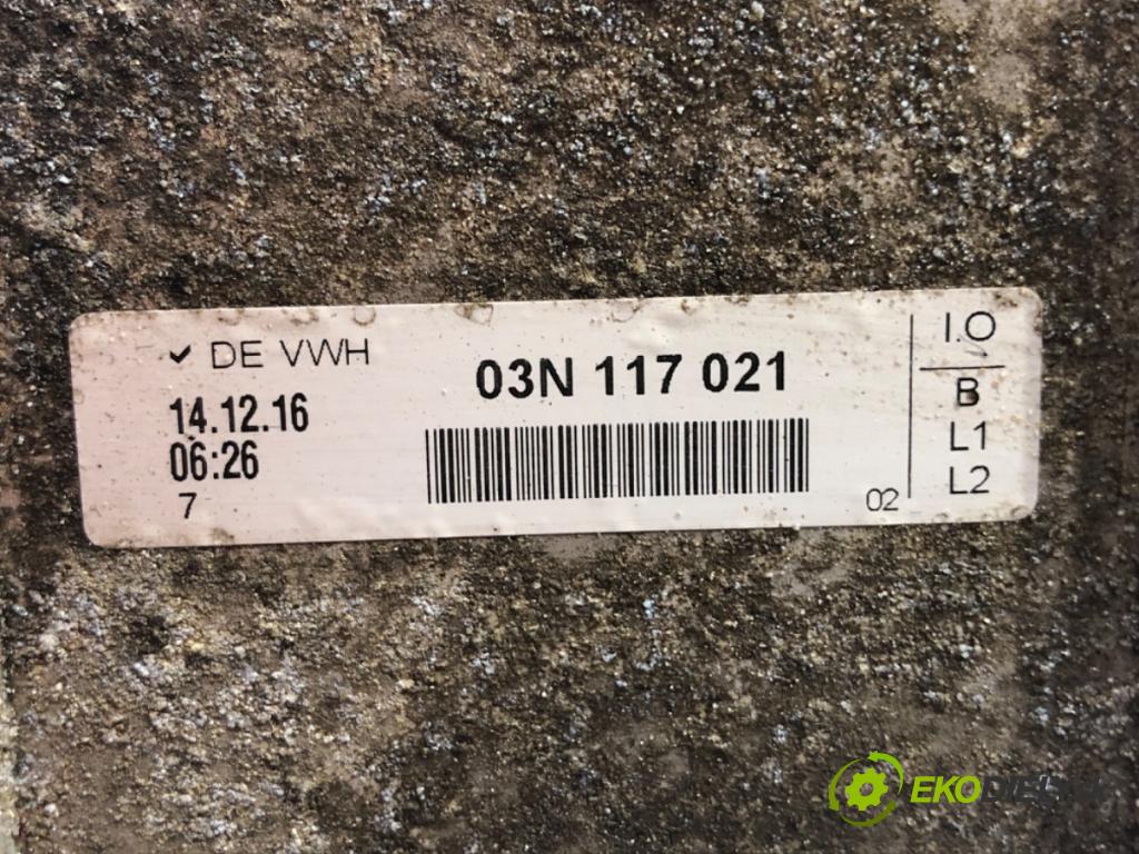 SKODA OCTAVIA III Combi (5E5, 5E6) 2012 - 2022    1.6 TDI 81 kW [110 KM] olej napędowy 2013 - 2022  obal filtra oleje 03N117021 (Kryty filtrů oleje)