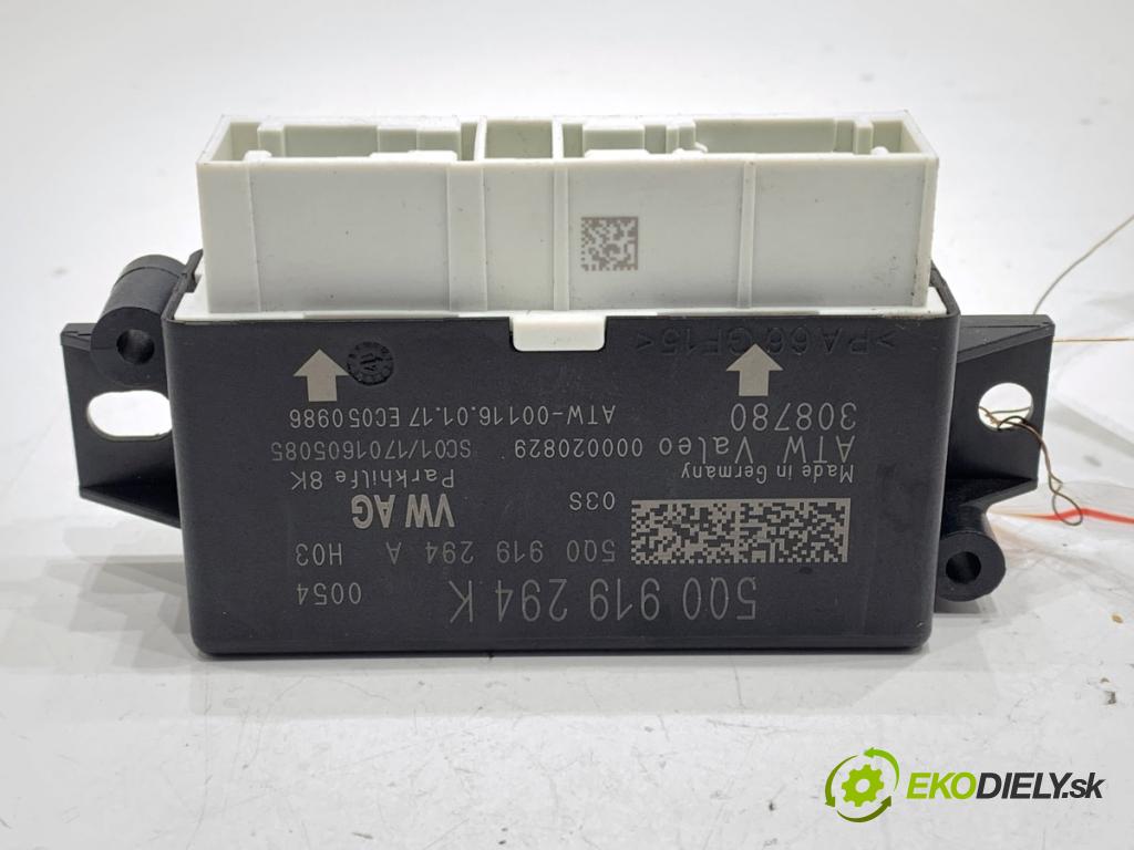 SKODA OCTAVIA III Combi (5E5, 5E6) 2012 - 2022    1.6 TDI 81 kW [110 KM] olej napędowy 2013 - 2022  modul PDC 5Q0919294K (Ostatní)