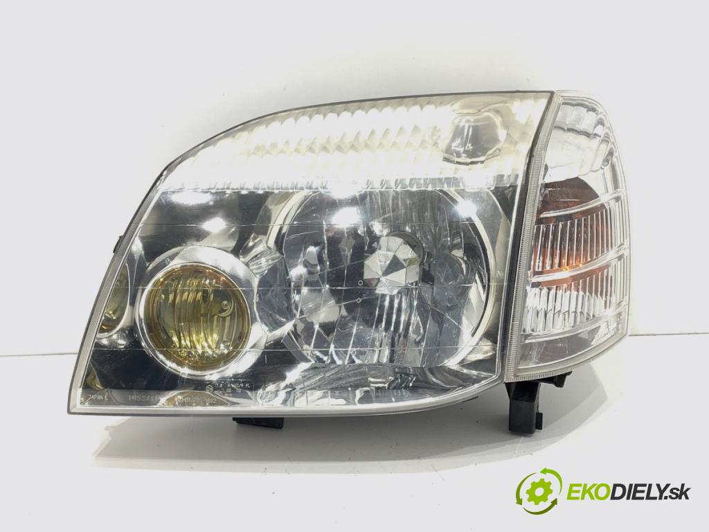 NISSAN X-TRAIL T30 SUV 2001 103 kW 2.0 1998 světlomet levý přední část 