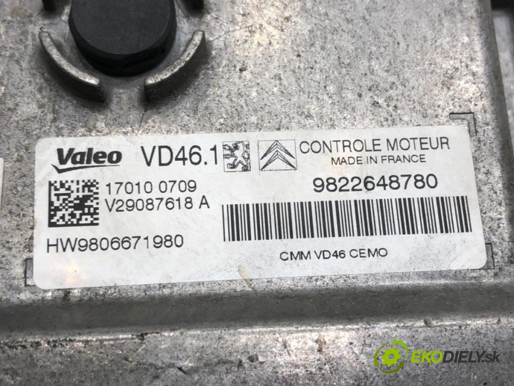 CITROEN C4 PICASSO II 2013 - 2022    1.2 THP 130 96 kW [130 KM] benzyna 2014 - 2022  riadiaca jednotka Motor 9806671980 (Riadiaca jednotka)