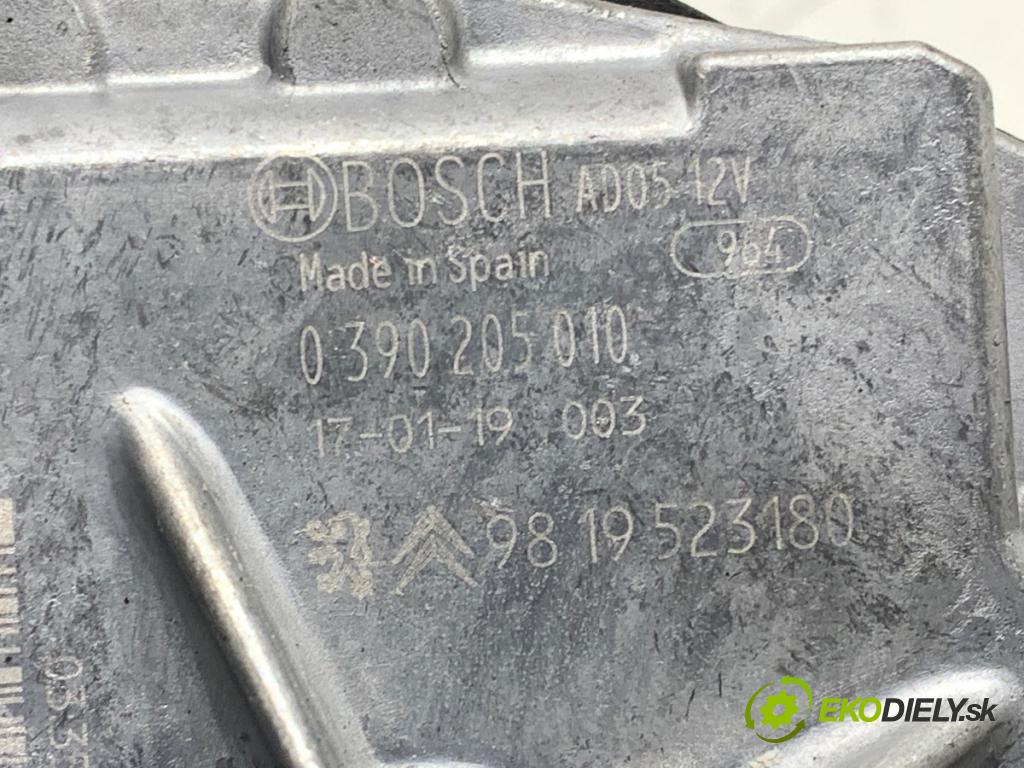 CITROEN C4 PICASSO II 2013 - 2022    1.2 THP 130 96 kW [130 KM] benzyna 2014 - 2022  motor stěračů zadní část 9819523180