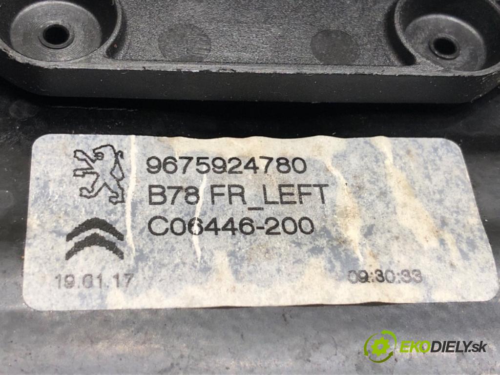 CITROEN C4 PICASSO II 2013 - 2022    1.2 THP 130 96 kW [130 KM] benzyna 2014 - 2022  mechanismus okna levý přední část 9675924780