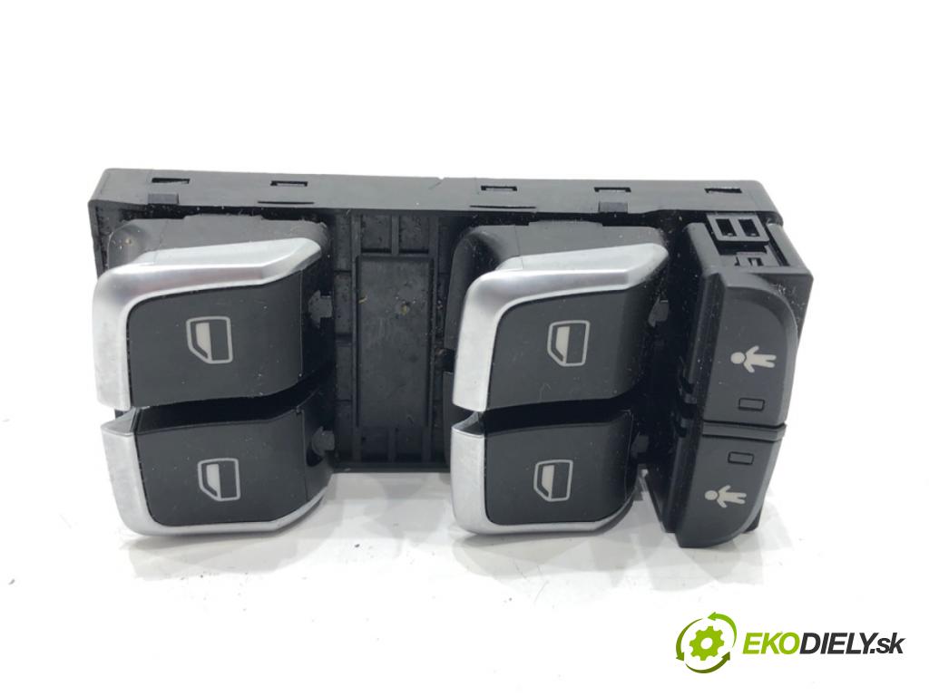 AUDI A6 C7 (4G2, 4GC) 2010 - 2018    2.0 TFSI quattro 185 kW [252 KM] benzyna 2014 - 2018  přepínač oken 4G0959851 (Ovládaní topení a přepínače)